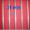 jail bar carp screen desigh, showing optimal 31mm mes